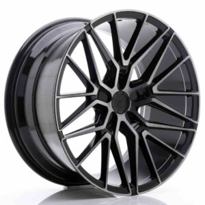 JR Wheels (JR Veljed) JR38 20x10 ET35-45 5H BLANK Black Brushed w/Tinted Face