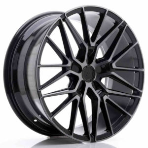 JR Wheels (JR Veljed) JR38 20x9 ET20-45 5H BLANK Black Brushed w/Tinted Face