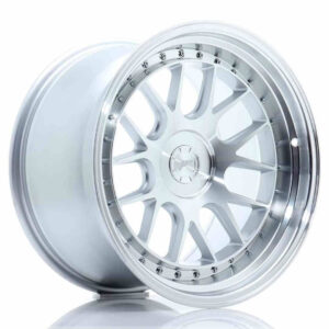 JR Wheels (JR Veljed) JR40 18x10.5 ET15-22 5H BLANK Silver Machined Face