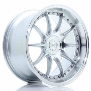 JR Wheels (JR Veljed) JR41 18x9.5 ET15-35 5H BLANK Silver Machined Face