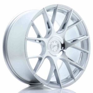 JR Wheels (JR Veljed) JR42 19x9.5 ET20-42 5H BLANK Silver Machined Face