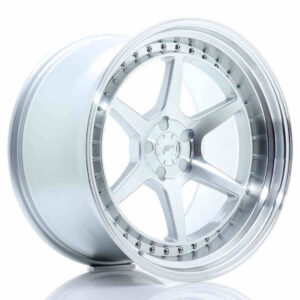 JR Wheels (JR Veljed) JR43 19x11 ET0-25 5H BLANK Silver w/Machined Face