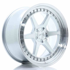 JR Wheels (JR Veljed) JR43 19x9.5 ET15-35 5H BLANK Silver w/Machined Face