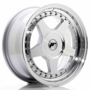 JR Wheels (JR Veljed) JR6 16x7 ET20-35 BLANK Silver Machined Face