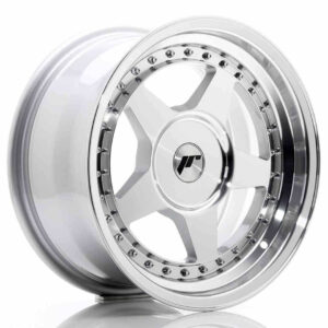 JR Wheels (JR Veljed) JR6 16x8 ET10-30 BLANK Silver Machined Face