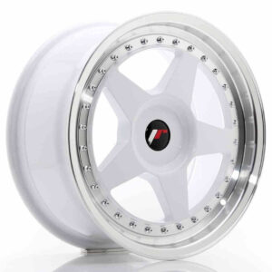 JR Wheels (JR Veljed) JR6 17x8 ET20-35 BLANK White