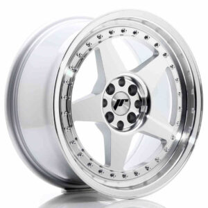 JR Wheels (JR Veljed) JR6 17x8 ET35 5x100/114 Silver Machined Face