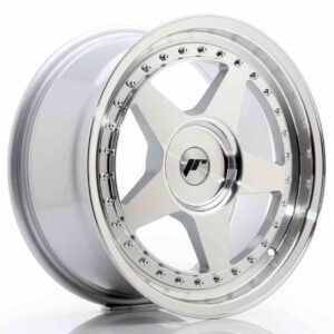 JR Wheels (JR Veljed) JR6 17x8 ET35 BLANK Silver Machined Face