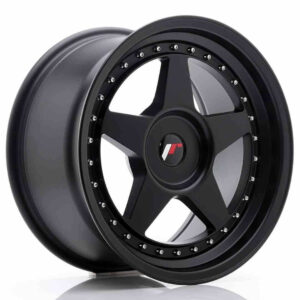 JR Wheels (JR Veljed) JR6 17x9 ET20-35 BLANK Matt Black