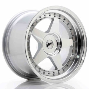 JR Wheels (JR Veljed) JR6 18x10.5 ET0-25 BLANK Silver Machined Face