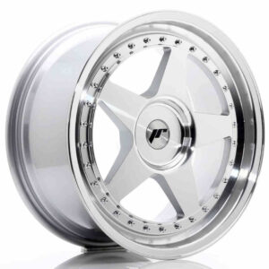 JR Wheels (JR Veljed) JR6 18x8.5 ET20-40 BLANK Silver Machined Face