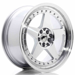 JR Wheels (JR Veljed) JR6 18x8.5 ET35 5x100/120 Silver Machined Face
