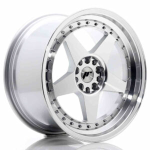 JR Wheels (JR Veljed) JR6 18x9.5 ET35 5x100/120 Silver Machined Face