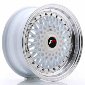 JR Wheels (JR Veljed) JR9 15x7 ET20 4x100/108 White w/Machined Lip