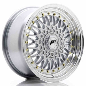 JR Wheels (JR Veljed) JR9 16x7.5 ET25 4x100/108 Silver w/Machined Lip