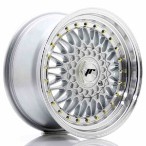 JR Wheels (JR Veljed) JR9 16x8 ET25 BLANK Silver w/Machined Lip