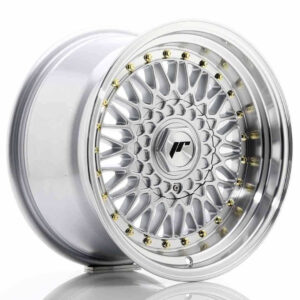 JR Wheels (JR Veljed) JR9 16x9 ET20 BLANK Silver w/Machined Lip