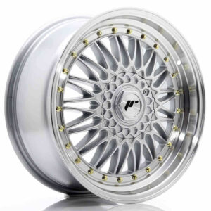 JR Wheels (JR Veljed) JR9 18x8 ET35 5x112/120 Silver w/Machined Lip