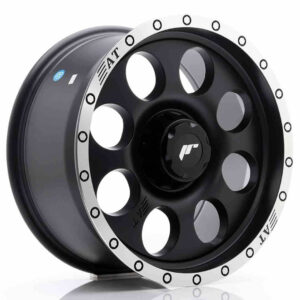 JR Wheels (JR Veljed) JRX4 17x8.5 ET20-35 BLANK Matt Black w/Machined Lip