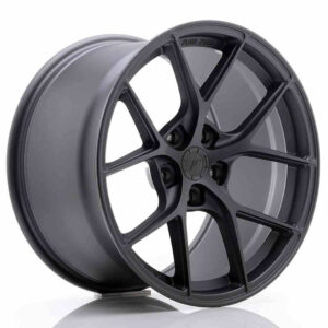 JR Wheels (JR Veljed) SL01 18x10.5 ET25-38 5H BLANK Matt Gun Metal