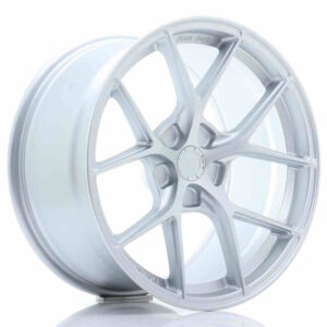 JR Wheels (JR Veljed) SL01 18x9.5 ET25-38 5H BLANK Matt Silver
