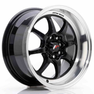 JR Wheels (JR Veljed) TF2 15x7.5 ET30 4x100/108 Gloss Black