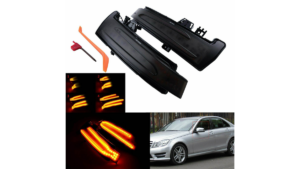 Suunatulede kit Mercedes-Benz CLA C117, X117 S C216 CLS C218 X218 E C207 A207 E W212 S212 GLA X156 C W204 S204 C204 A W176 S W221 B W246 W242 GLK X204 2011 külje Dynamic LED