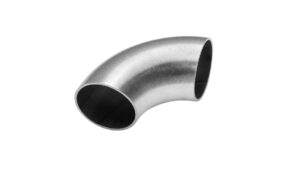 Stainless elbow 90deg 42mm thk.3.2mm