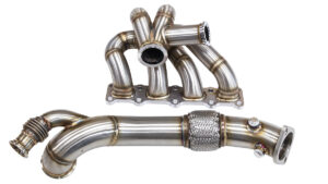 Väljalaskekollektor Mitsubishi Evo X + Downpipe