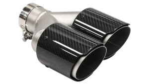 Summutiots Type:001 101mmx2 inlet 63.5mm Carbon Läikiv kit