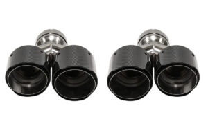 Summutiots Type:08 101mmx2 inlet 76mm Carbon Läikiv kit