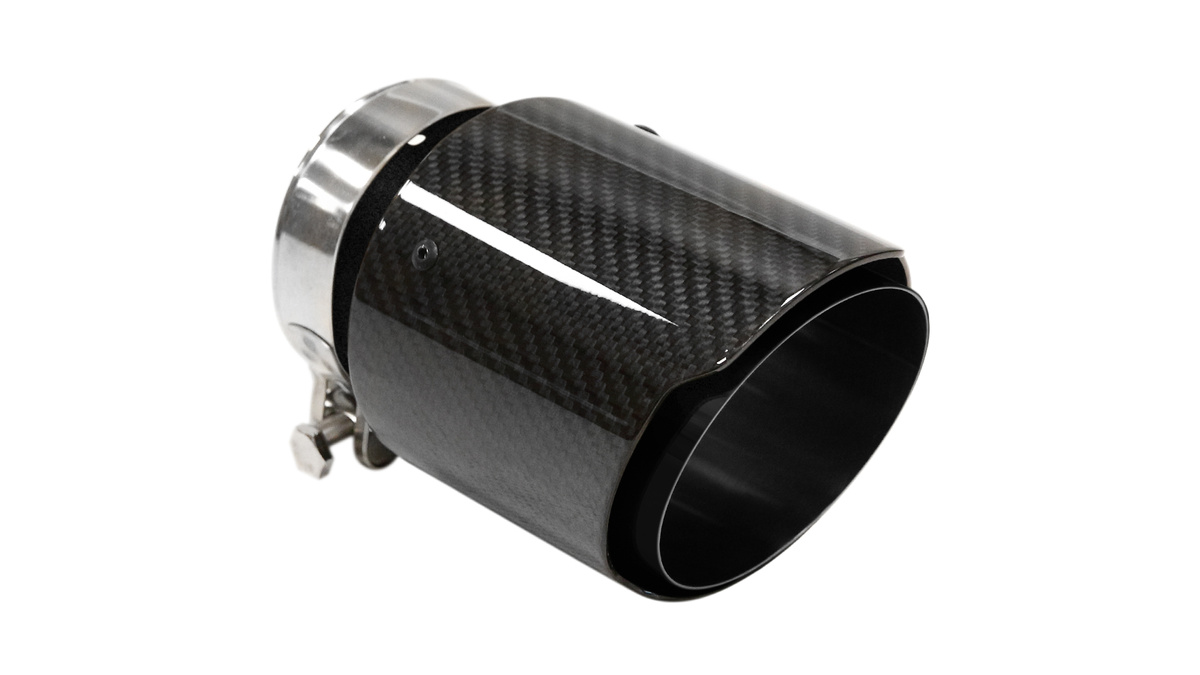 Summutiots Type:09 101mm inlet 76mm Carbon Läikiv