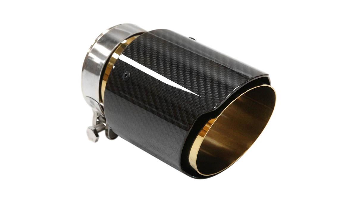 Summutiots Type:10 101mm inlet 76mm Carbon Läikiv