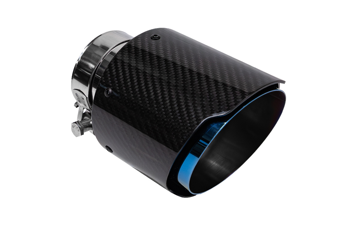 Summutiots Type:11 114mm inlet 76mm Carbon Läikiv