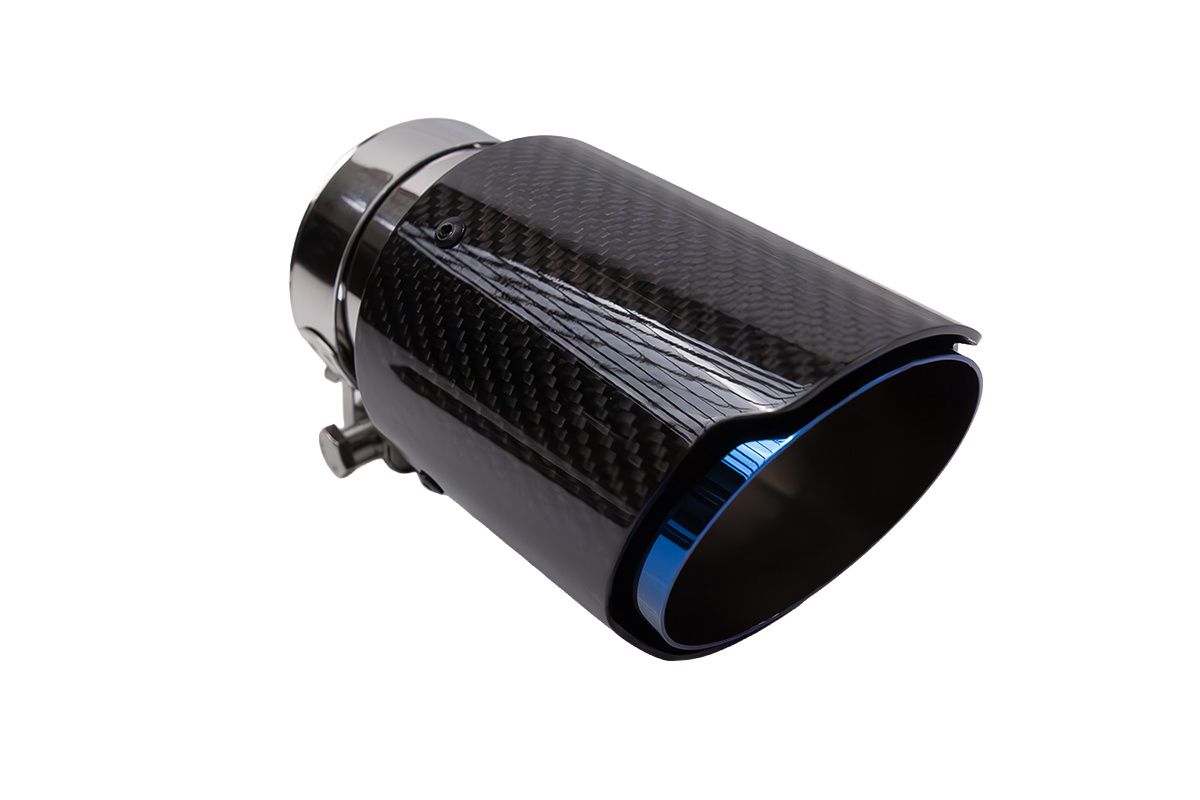 Summutiots Type:11 89mm inlet 70mm Carbon Läikiv