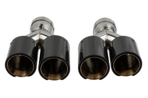 Summutiots Type:50 89mmx2 inlet 76mm Carbon Läikiv kit