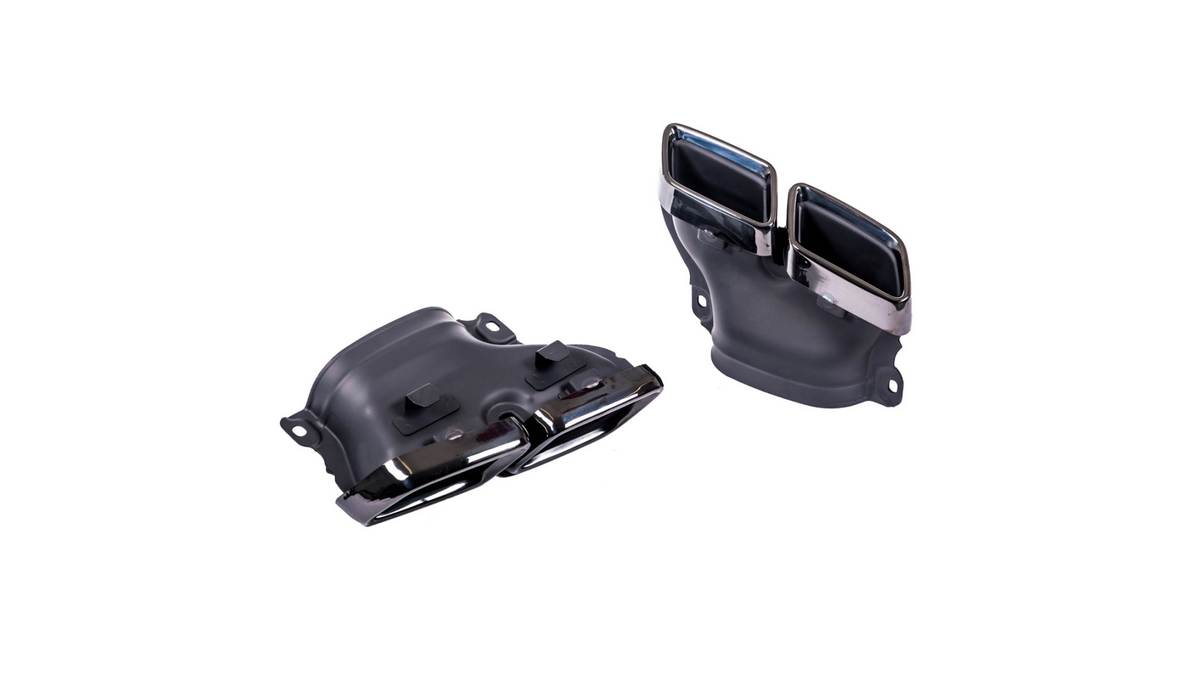 Summutiotsad kroom sobib MERCEDES C-Class (W205) Sedan (S205) T-Model (A205) Convertible (C205) Coupe GLE Coupe (C292) S-Class (W222) Pre-Facelift 2015-2018