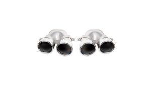 Summutiotsad kroom Round suitable MERCEDES C-Class W205 S205 A205 C205 Facelift 2019-2021