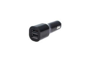 Autolaadija 12-24V 2xUSB 2.4A must Type 2