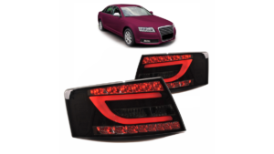 Tuled Audi A6 C6 tagumine LED must-Smoked