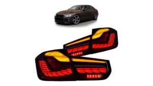 Tuled BMW 3 F30 F80 tagumine Dynamic LED Smoked