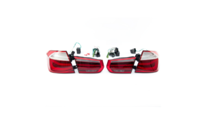 Tuled BMW 3 F30 F80 tagumine LED punane