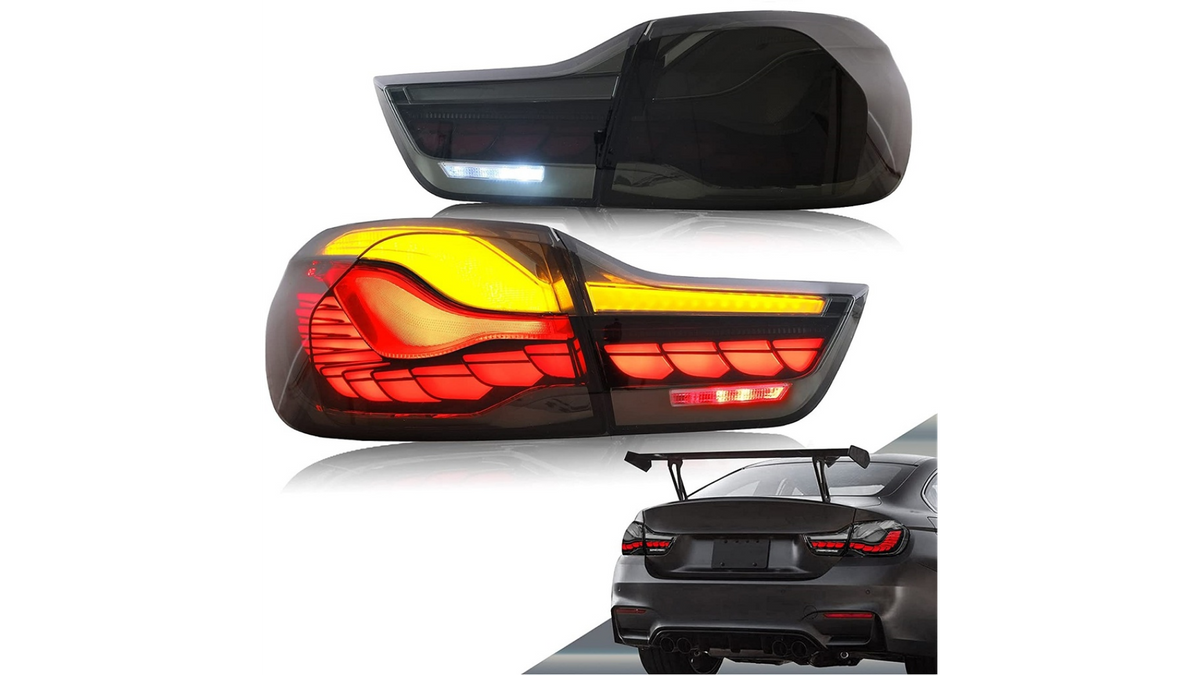 Tuled BMW 4 F32 F82 F33 F83 tagumine Dynamic LED Smoked