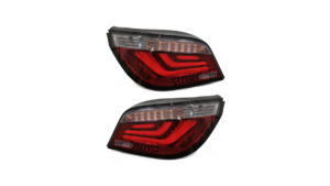 Tuled BMW 5 E60 tagumine LED punane-Smoked