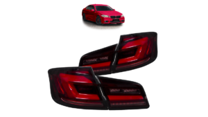 Tuled BMW 5 F10 tagumine Dynamic LED punane