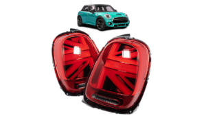 Tuled MINI F55 F56 F57 tagumine punane/must