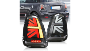 Tuled MINI R56 tagumine LED Smoked