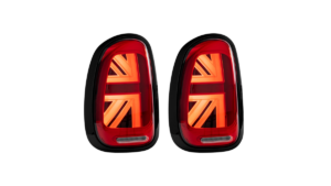 Tuled MINI R60 COUNTRYMAN tagumine LED punane