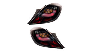 Tuled OPEL CORSA D tagumine LED must-Smoked