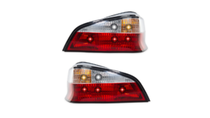 Tuled PEUGEOT 106 tagumine Crystal punane Clear